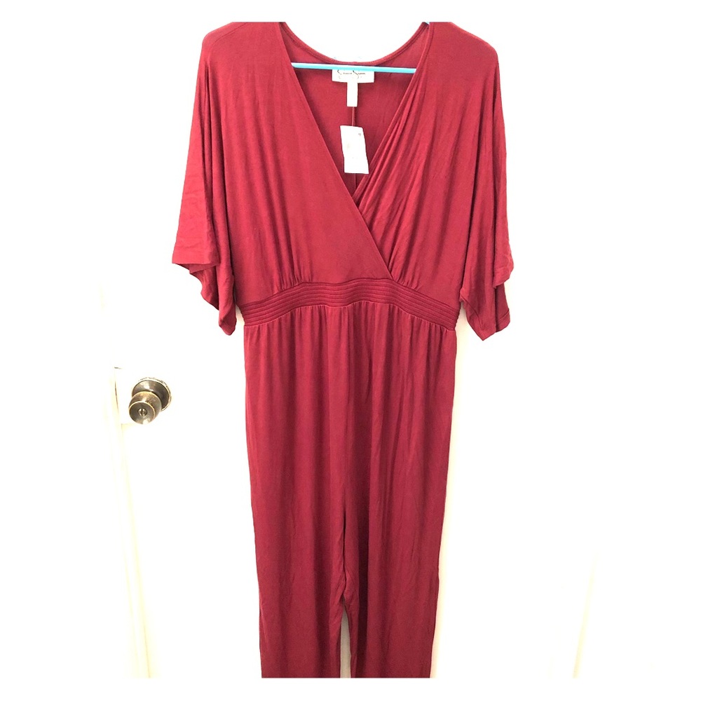 Jessica Simpson maternity jumpsuit